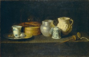 Still Life with a Chocolate Grinder.